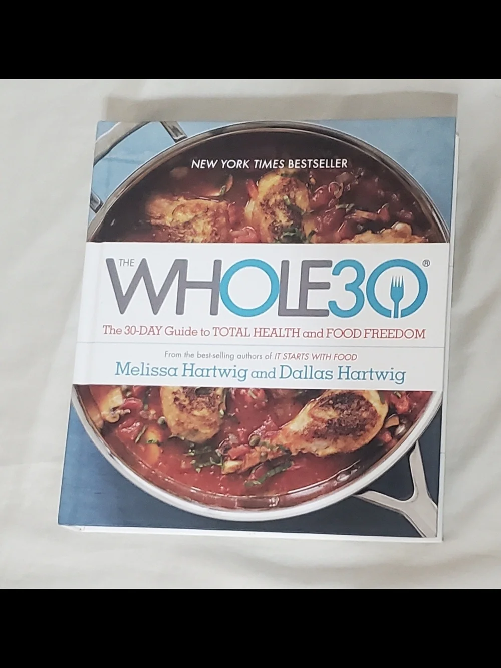 Cookbook by Melissa Hartwig and Dallas Hartwig - Blue Cover
